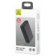 USAMS power bank PB37 10000mAh, 2x output, 2.1A, μαύρο