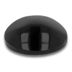 DELOCK Αυτοκόλλητη βάση προστασίας 18308, 3Μ, 8x3mm, μαύρη, 70τμχ