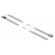DELOCK μεταλλικός σφιγκτήρας καλωδίων 18772, 300x7.9mm, 10τμχ