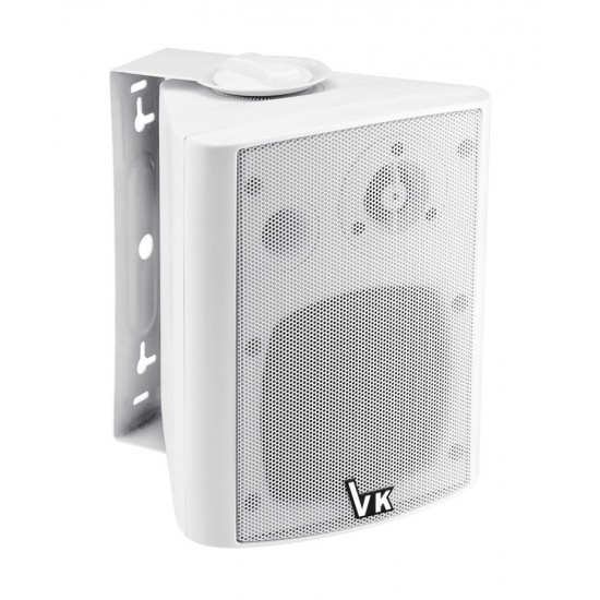 VOICE KRAFT Ηχείο 501-DS-WH 4", 2 δρόμων, bass reflex, 20W 8Ohm, λευκό