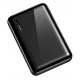 USAMS power bank PB39 5000mAh, slim, 2x output, 2A, μαύρο
