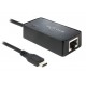 DELOCK Adapter USB 3.1 Type-C σε Gigabit LAN, Black