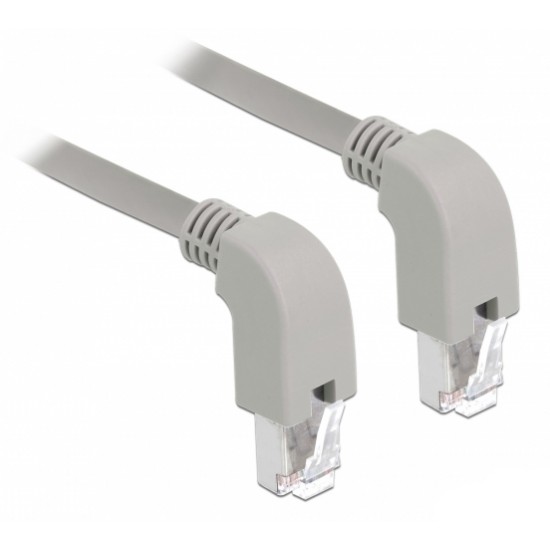 DELOCK Καλώδιο SF/UTP Cat 5e 85860, 26AWG, copper, 2m, γκρι