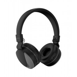 CELEBRAT Headphones με μικρόφωνο Α9, Bluetooth, 40mm, μαύρα