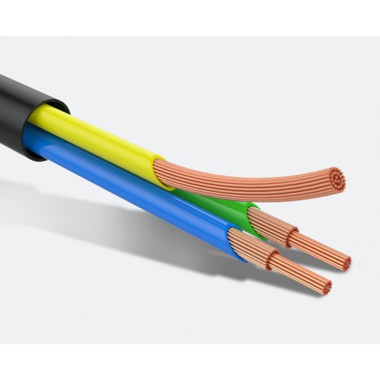 YISON καλώδιο jack 3.5mm AC-053, stereo 3pin, 90°, 1.5m, μαύρο