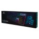 AULA μηχανικό πληκτρολόγιο Wind F2058, RGB, blue switch, μαύρο-γκρι