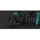 AULA gaming headset Wind F606, RGB, USB/3.5mm, 50mm, μαύρο