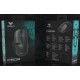 AULA ενσύρματο gaming ποντίκι Wind F808, 4200DPI, 10 πλήκτρα, RGB, μαύρο
