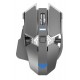 AULA ασύρματο gaming ποντίκι Wind SC300, 1200DPI, 7 πλήκτρα, ασημί