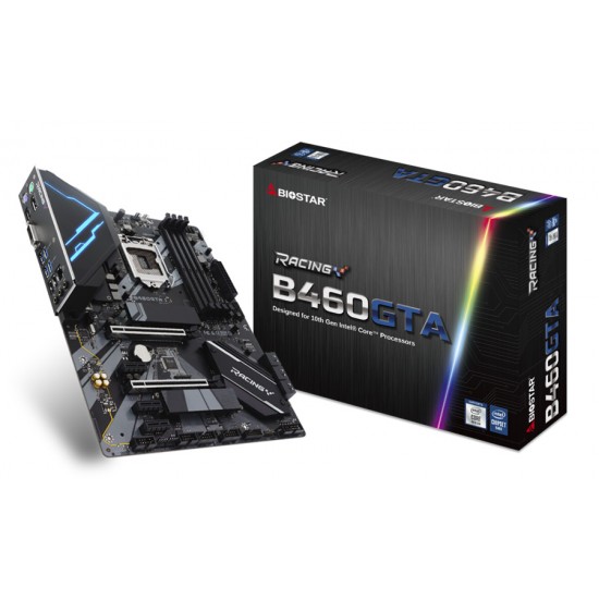 BIOSTAR Μητρική B460GTA, 4x DDR4, s1200, USB 3.2, HDMI, ATX, Ver. 5.0