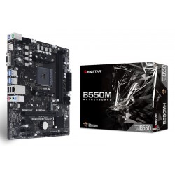 BIOSTAR Μητρική B550MH, 2x DDR4, AM4, USB 3.2, uATX, HDMI, Ver. 6.0