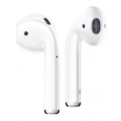 USAMS earphones BHUYL01, με θήκη φόρτισης, lightning, λευκά