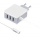 BOROFONE φορτιστής τοίχου Joyful BA42A με καλώδιο Type-C, 3x USB, λευκός