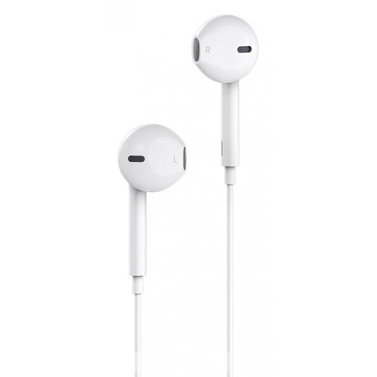BOROFONE earphones με μικρόφωνο BM27, USB Type-C, 1.2μ, λευκά