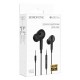 BOROFONE earphones με μικρόφωνο BM30 Pro, 3.5mm, 1.2m, μαύρα
