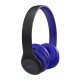 BOROFONE headphones με μικρόφωνο BO4, bluetooth, 3.5mm, μπλε