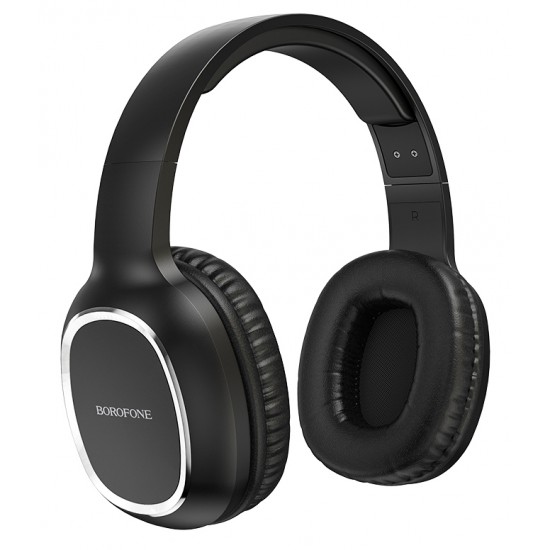 BOROFONE headphones με μικρόφωνο BO9, bluetooth, 3.5mm, μαύρα