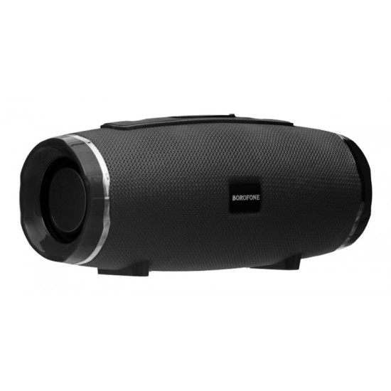 BOROFONE φορητό ηχείο BR3, Bluetooth/3.5mm/USB/SD Card, 1200mAh, μαύρο
