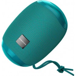 BOROFONE φορητό ηχείο BR6, Bluetooth/3.5mm/USB/SD Card, πράσινο
