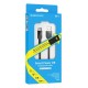 BOROFONE καλώδιο USB σε Micro USB BU17, LED, 2.4A, 1.2m, μαύρο