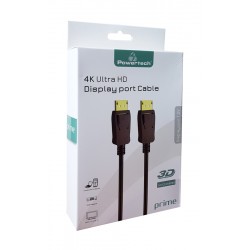 POWERTECH Καλώδιο DisplayPort 1.2 CAB-DP024 prime, 4K 3D, copper, 2m