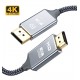 POWERTECH καλώδιο DisplayPort (M) σε HDMI(M), 4K, PS8402A, copper, 3m