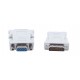 POWERTECH Αντάπτορας VGA 15pin female σε DVI-I 24+5 pin male