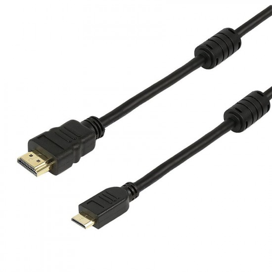 POWERTECH Καλώδιο HDMI 19pin (Μ) σε HDMI Mini (M), με Ethernet, 3m