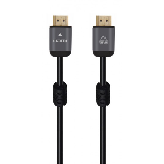POWERTECH καλώδιο HDMI 2.0 CAB-H099 prime, 4k 3D, Copper, μαύρο, 7.5m