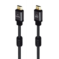 POWERTECH καλώδιο HDMI 2.0 CAB-H103 prime, 4K 3D, copper, μαύρο, 40m