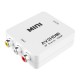 POWERTECH HD Video Converter CAB-H083 3x RCA σε HDMI, MS1858, Full HD