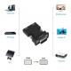 POWERTECH converter HDMI (F) σε VGA (M) CAB-H120 με audio, μαύρο