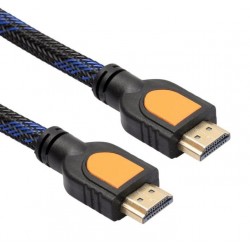 POWERTECH καλώδιο HDMI 1.4 CAB-H121, Full HD, 3D, 2x ferrites, CCS, 5m