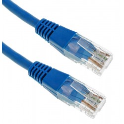 POWERTECH Καλώδιο UTP Cat 5e, CCA, 1m, Blue