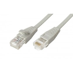 POWERTECH Καλώδιο UTP Cat 5e, copper 26AWG, 0.5mm patch cord, 5m, γκρι