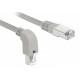 POWERTECH καλώδιο UTP Cat 5e CAB-N165, CCA 26AWG, 1m, γκρι