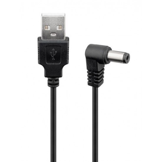 POWERTECH Καλώδιο USB 2.0(M) σε DC 5.5x2.1mm (F) CAB-U120, copper, 1.5m