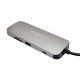 POWERTECH Docking station CAB-UC036, type-C, IC PS176