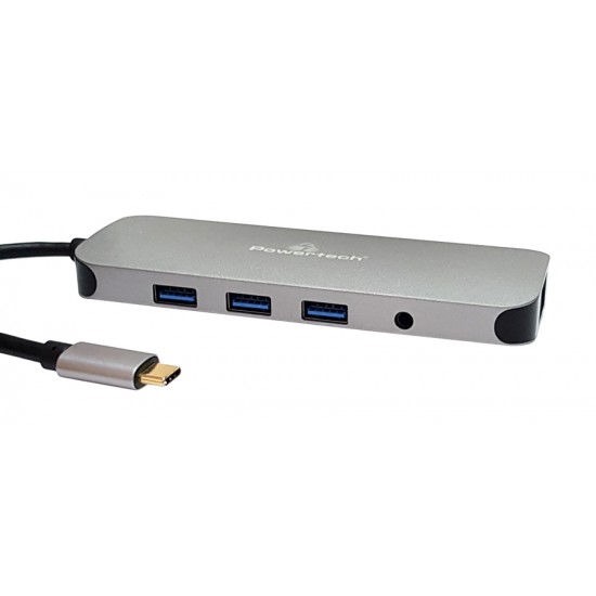POWERTECH Docking station CAB-UC036, type-C, IC PS176