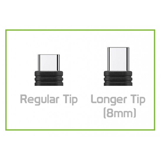 POWERTECH Adapter USB Type-C (M) σε Micro USB (F) CAB-UC043, longer tip