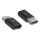 POWERTECH Adapter USB Type-C (M) σε Micro USB (F) CAB-UC043, longer tip