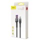 BASEUS καλώδιο USB σε Type-C CATKLF-PG1, 40W, double-sided, 1m, γκρι