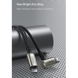 BASEUS καλώδιο USB Type-C CATPN-01, 5A 100W, PD3.1 Gen2, 1.5m, μαύρο