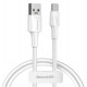 BASEUS καλώδιο USB σε USB Type-C CATSW-F02, VOOC, 5A, 1m, λευκό