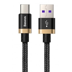 BASEUS καλώδιο USB σε Type-C CATZH-A09, 40W - 5A, 1m, μαύρο