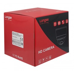LONGSE Υβριδική Κάμερα HD Dome CCTV-031, 2.8mm, 2.1MP 1080p, IR 20M