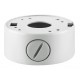 LONGSE Μεταλλική βάση στήριξης καμερών Dome και Bullet CCTV-B005, λευκή