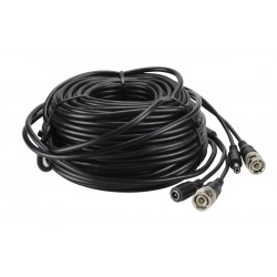 LONSGE Καλώδιο CCTV-CAB10, 3.5+3.5mm PVC Black, 10m
