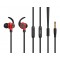 YISON Earphones με μικρόφωνο CX300, on/off, 1.2m, με μαγνήτη, κόκκινα