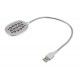 ESPERANZA USB LED φακός EA120 για laptop, 13 LED, ασημί